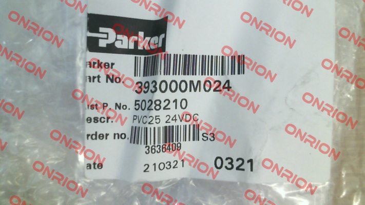 393000M024 Parker