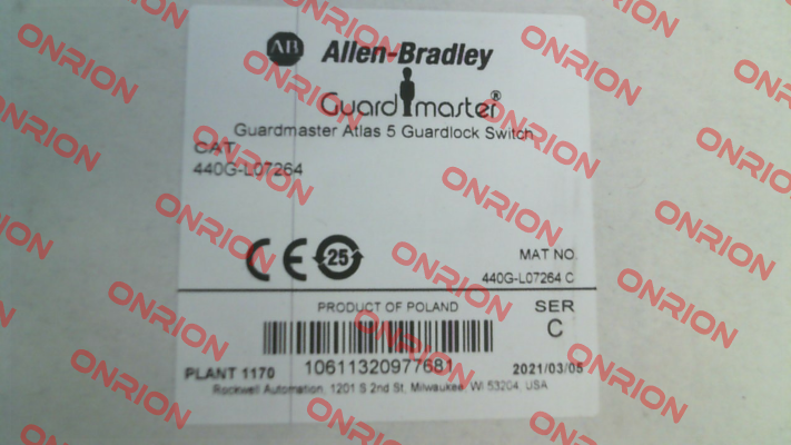 440G-L07264 Allen Bradley (Rockwell)