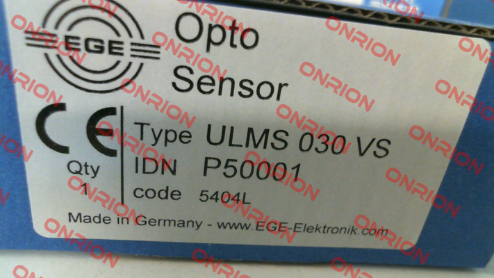 p/n: P50001, Type: ULMS 030 VS Ege