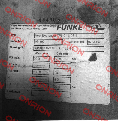 TPL01-L-26-11 Funke