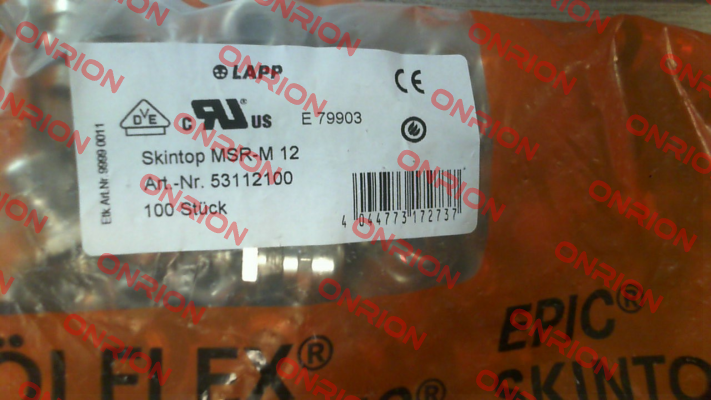 P/N: 53112100, Type: MSR-M Lapp Kabel