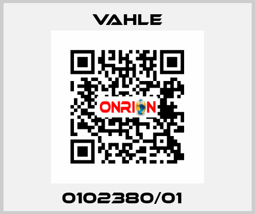 0102380/01   Vahle