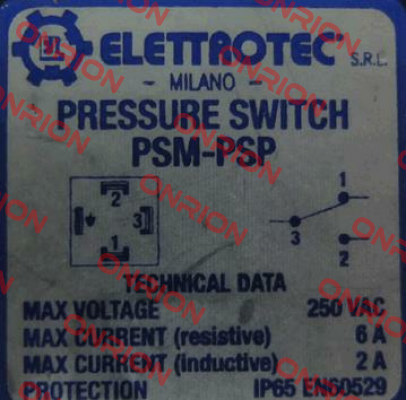 PSM50BR18T10.5 Elettrotec