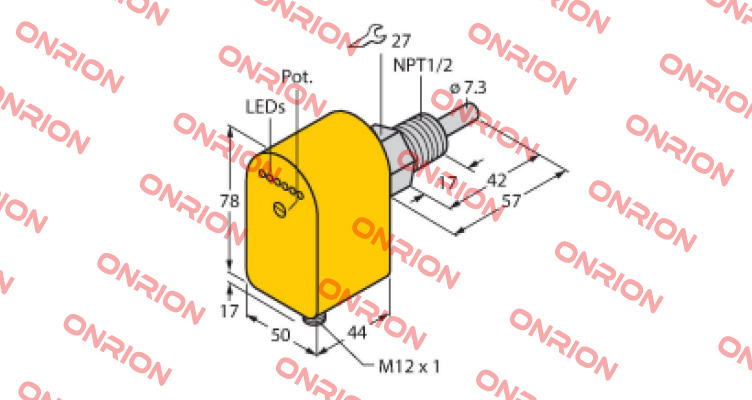 FCS-N1/2A4P-LIX-H1141/V300 Turck