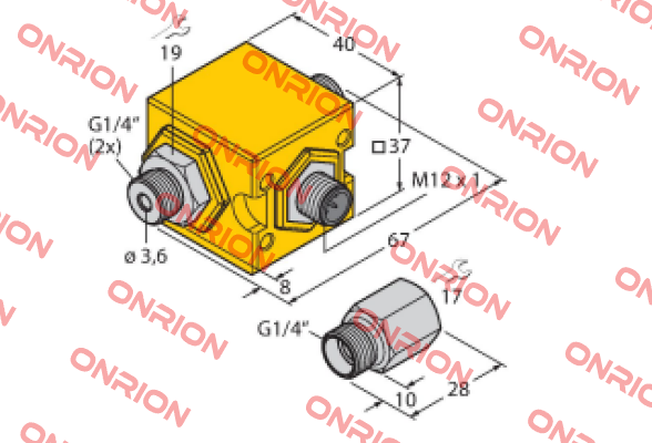 FCIC-G1/4A4P-LIL-H1141/2.0 Turck