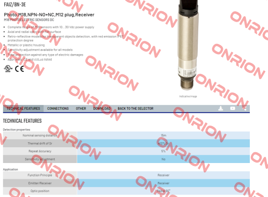 FAIZ/BN-3E Micro Detectors / Diell