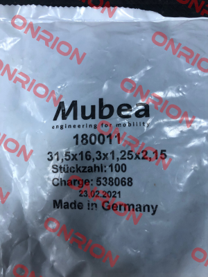 B0315 Mubea