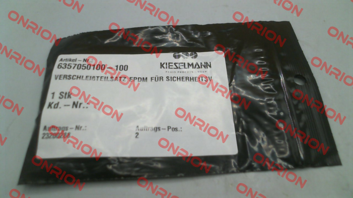 6357050100-100 / Repair kit to 18204048/1.1-1 Kieselmann