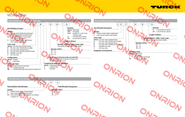 CSWM-CKM12-12-7/S101 Turck