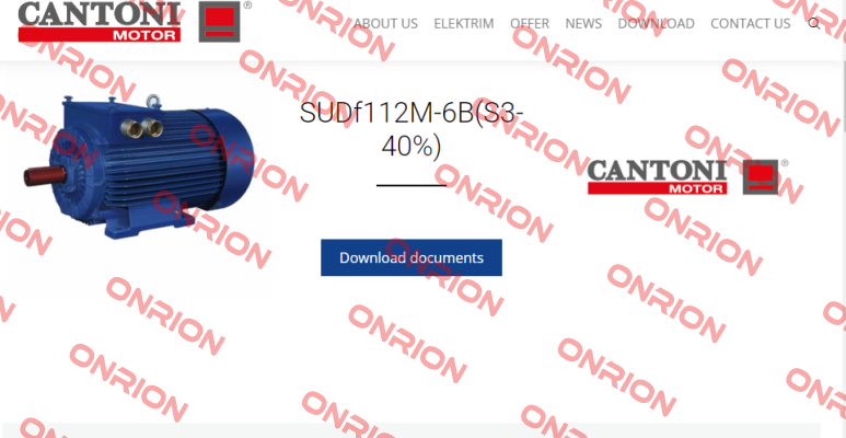 SUDf112M-6B(S3-40%) Cantoni