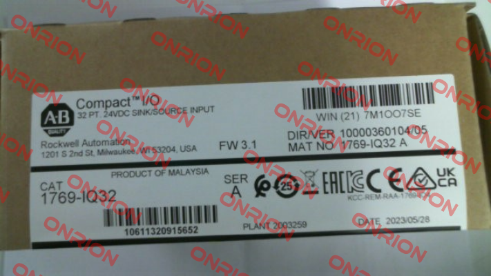 1769-IQ32 Allen Bradley (Rockwell)