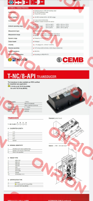 T-NC/8-API/9/1/1/2 Cemb